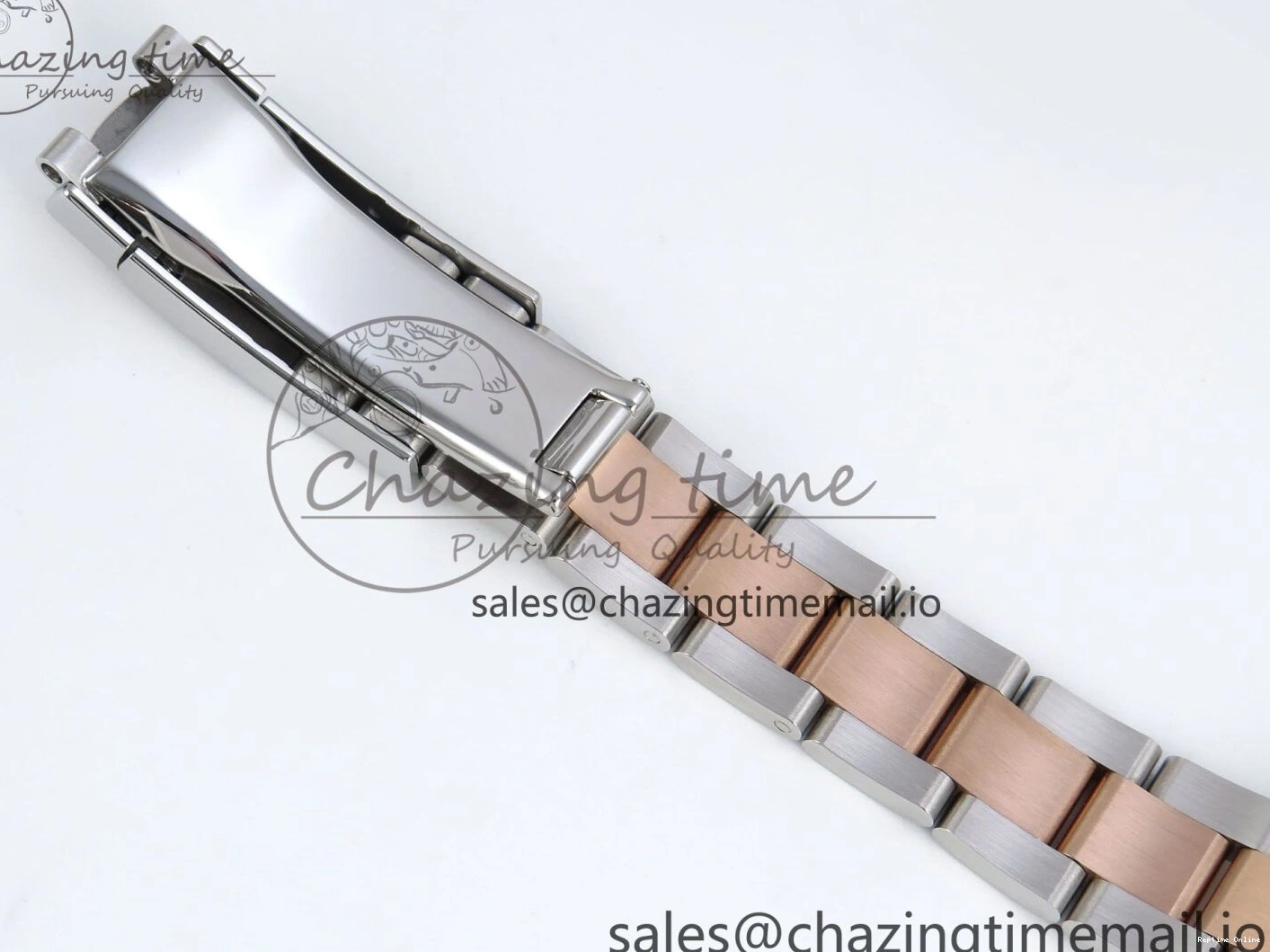 0216 DateJust 31 278271 ARF 1:1 Best Edition 904L Steel Brown Roman Diamonds Dial on SS RG Oyster Bracelet ETA SmartChoice 520